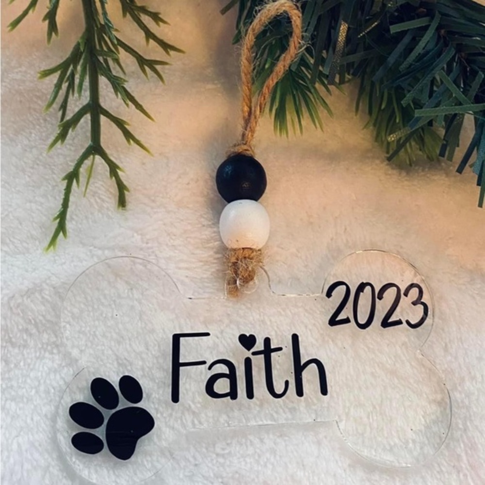 BONE PET ORNAMENT